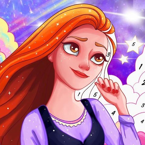 Игра Веселая Книжка Раскраска Игра Веселая Книжка Раскраска / Princess coloring game for girls - Paint Color Boo