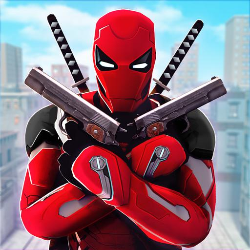 Игра Герой Паркура Игра Герой Паркура / Parkour Superhero Game City Ninja Robot Street Fi