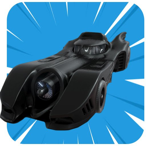 Игра Водитель Автомобиля Бэтмена Игра Водитель Автомобиля Бэтмена / Batman car Driver