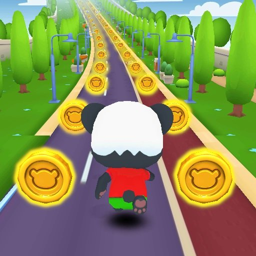Игра Панда Сабвей Серфер Игра Панда Сабвей Серфер / Panda Subway Surfer