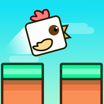 Игра Ципленок Прыгун Игра Ципленок Прыгун / Chicken Jumper