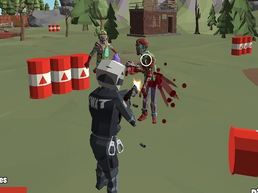 Игра Полигон Королевской Стрельбы Игра Полигон Королевской Стрельбы / Polygon Royale Shooter