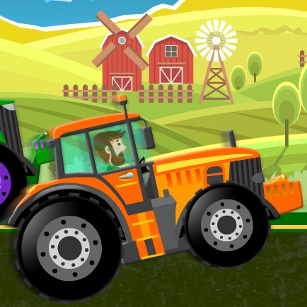 Игра Чокнутые Тракторы Игра Чокнутые Тракторы / Wacky Tractors