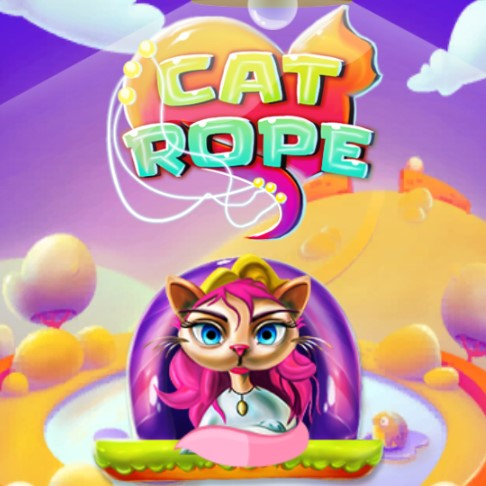 Игра Кошки: Перереж Веревку Игра Кошки: Перереж Веревку / Cat Rope