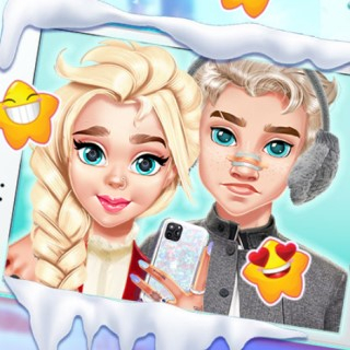 Игра Пара Селфи: Зимний Наряд Игра Пара Селфи: Зимний Наряд / Couple #Selfie Winter Outfit