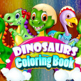 Игра Динозавры Книжка Раскраска
