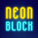 Игра Неоновый Блок