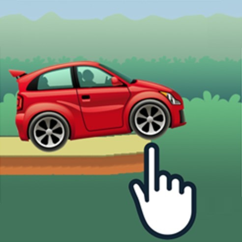 Игра Веселый Гонщик: Нарисуй Путь Игра Веселый Гонщик: Нарисуй Путь / Fun Racer with Drawing Path