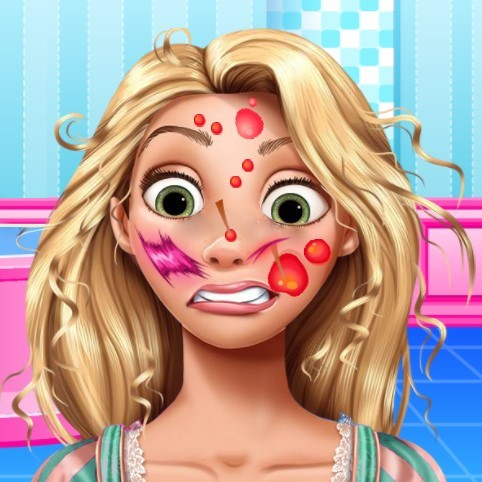 Игра Доктор для Лица Рапунцель Игра Доктор для Лица Рапунцель / Face Doctor