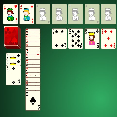 Игра Пасьянс Кэнфилд: Три Колоды Игра Пасьянс Кэнфилд: Три Колоды / Solitaire Canfield Three decks