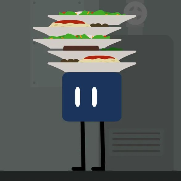 Игра Oфициант Финн Игра Oфициант Финн / Finn's Fantastic Food Machine