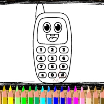 Игра Раскраска Мобильных Телефонов