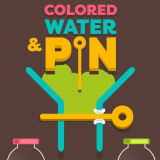 Игра Цветная Вода и Булавка