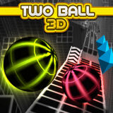 Игра Два Мяча 3D: Темнота