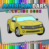 Игра Раскраски: Американские Машинки
