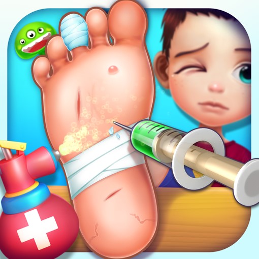 Игра Больница: Лечим Ногу Игра Больница: Лечим Ногу / Foot Doctor