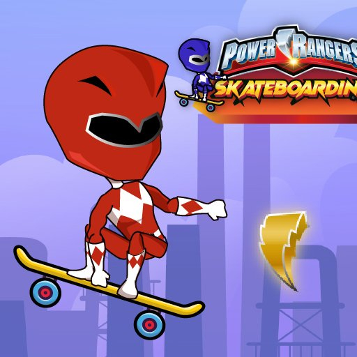 Играть могучие. Рейнджеры игра. Power Rangers Skate.