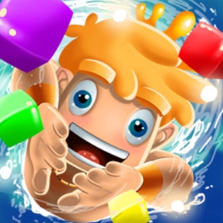 Игра Липкие Аква-Блоки Игра Липкие Аква-Блоки / Aqua Blocks