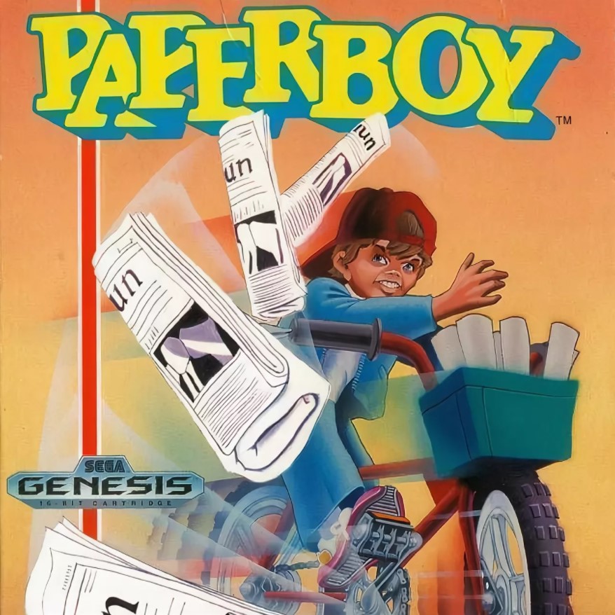 Paperboy sega прохождение