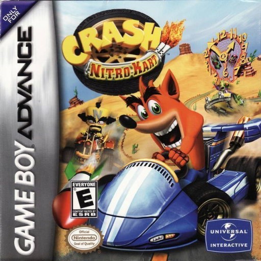 Игра Крэш Бандикут: Нитро Карт / Gameboy Advance Игра Крэш Бандикут: Нитро Карт / Gameboy Advance / Crash Nitro Kart