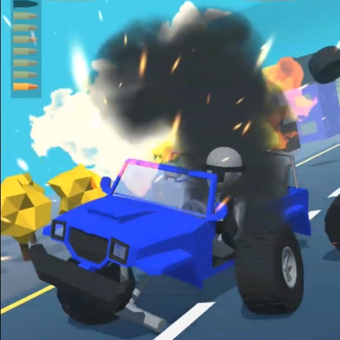 Игра Стикмен: Яростная Погоня Игра Стикмен: Яростная Погоня / Furious Ride 3D