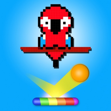 Игра Пиксельные Кирпичи И Шарики Игра Пиксельные Кирпичи И Шарики / Pixel Bricks And Balls