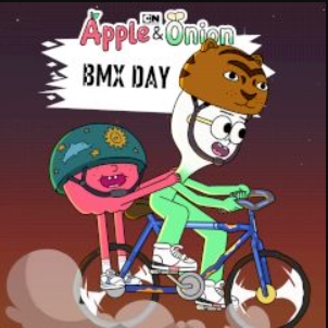 Игра Яблоко и Лук: Бмх День Игра Яблоко и Лук: Бмх День / Apple And Onion Bmx Day