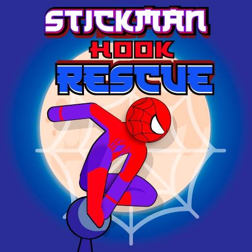 Игра Стикмен Хук: Человек Паук Игра Стикмен Хук: Человек Паук / Stickman Hook Rescue