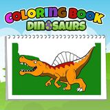 Книжка-Раскраска: Динозавры