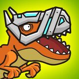 Кибер-Динозавр: Тираннозавр Против Роботов