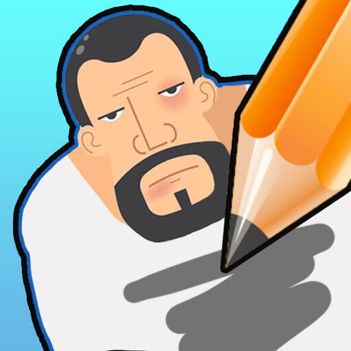 Игра преступник. Draw the Criminal.