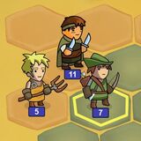 Игра Braveland Heroes пошаговая стратегия