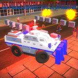 Игра 155 Полицейская Пожарная Машина