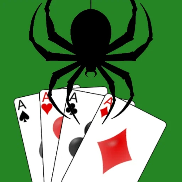Игру паук без интернета. Игра Спайдер Солитер паук. Spider Solitaire иконка. Пасьянс «паук» (1, 2, 4 масти).