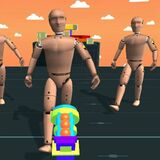 Игра Столкни Роботов 3D