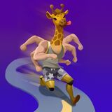 Игра Бег и Слияние Животных 3D