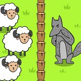 Игра Овцы и Волки
