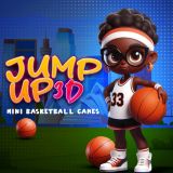 Игра Прыжок Вверх в 3D: Мини Баскетбол