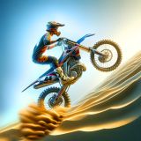 Extreme Stunt Motorcycle Game