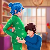 Игра Аниме: Беременная Мать