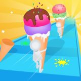 Игра Ice Cream Stack Runner