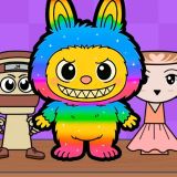 Игра Соединяй Лабубу и Итальянских Животных