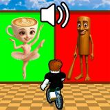 Игра Обби, но Ты на Велосипеде