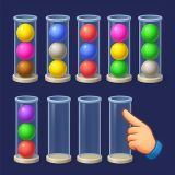 Игра Шарики в Колбах: Мастер Сортировки