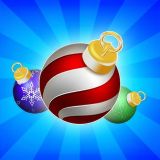 Игра Соединяй Новый Год: Новогодние Шарики!
