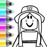 Игра Скины Девочки: Раскраска Аватар