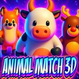 Игра Животный Матч 3Д