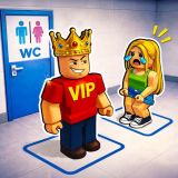 Игра Очередь в Туалет Обби