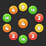 Игра Пузырьковый Круг 2048