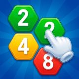 Игра Соединяй Шестиугольники 2048